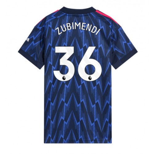 Arsenal Martin Zubimendi #36 Bortatröja Dam 2025-26 Kortärmad Arsenal Martin Zubimendi #36 Bortatröja Dam 2025-26 Kortärmad